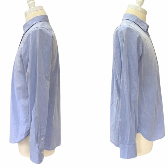 MUJI | Women’s Cotton Shirt – Light Blue – Size M - Picture 4 of 13